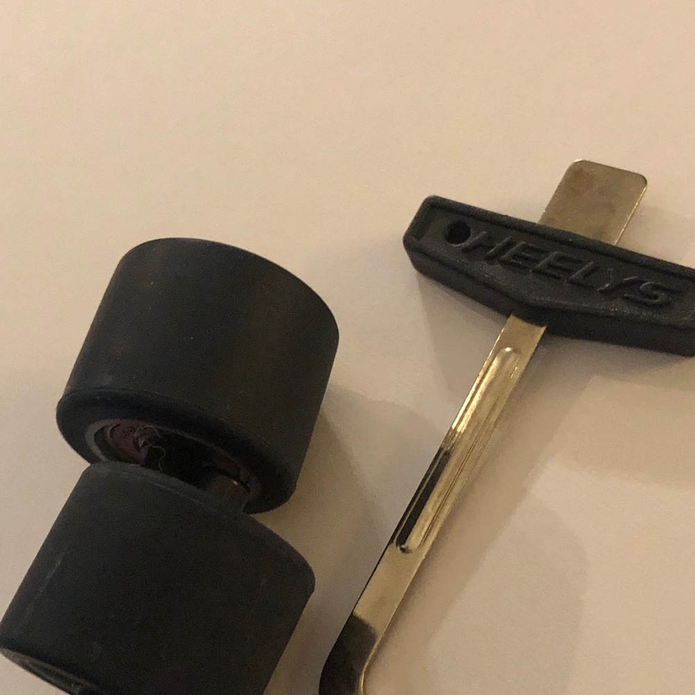 Heely wheels and tool- (no shoes included.)
